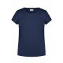 Girls' Basic-T - navy - M