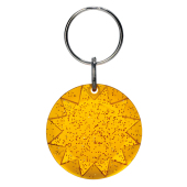 transparant oranje glitter