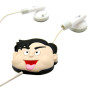Happy Smile Soft PVC Earphoe Line Decorations