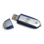 Chunky USB FlashDrive blauw