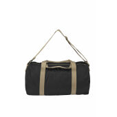 Cottover Gots Canvas Dufflebag black ONE