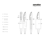 senator® Challenger Polished Basic balpen