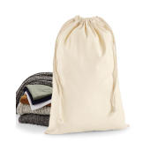 Premium Cotton Stuff Bag - Natural - XS