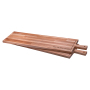 Serveerplank Beukenhout Met Handvat & Sapgeul - 80 x 20 cm