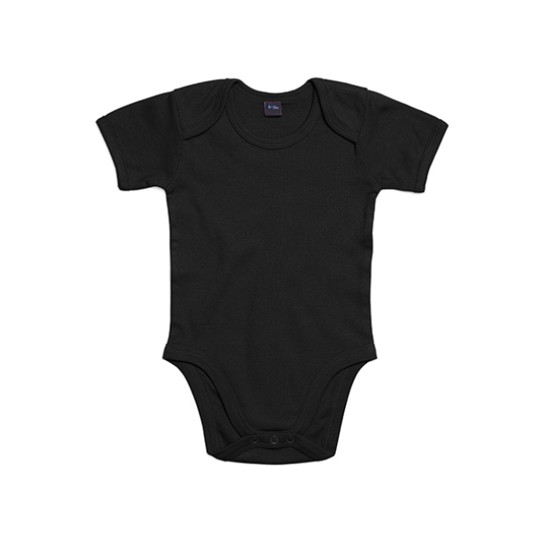 Baby Bodysuit - Black - 12-18