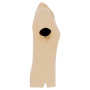 Piqué-damespolo korte mouwen Light Sand XL