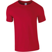 Softstyle Crew Neck Men's T-shirt Cherry Red XL