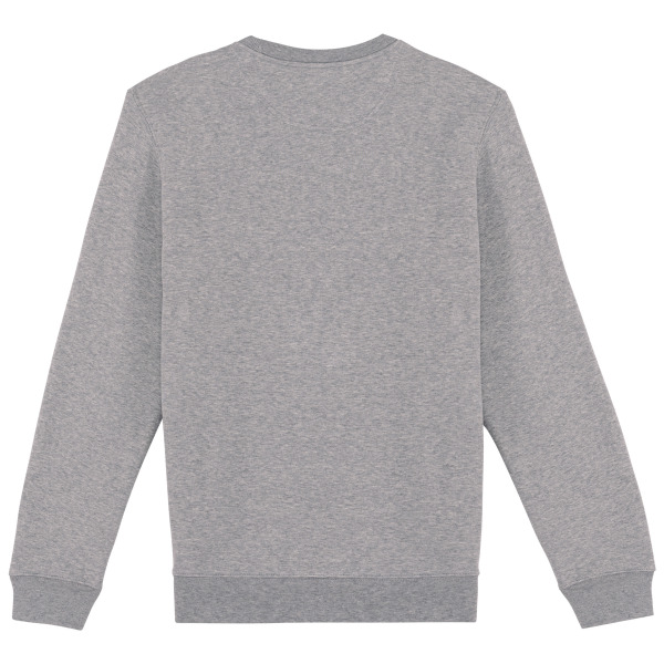 Ecologische uniseks sweater met ronde hals Moon Grey Heather XL