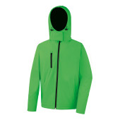 Core Tx Performance Hooded Soft Shell Jacket Vivid Green / Black S