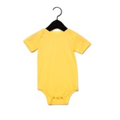 Baby short sleeve onesie Yellow 3/6M