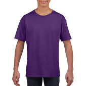 Gildan T-shirt SoftStyle SS for kids 669 purple XS