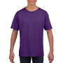 Gildan T-shirt SoftStyle SS for kids 669 purple XL