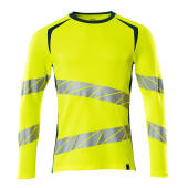 hi-vis geel/donkerpetrol