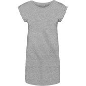 Lang dames-t-shirt Light grey heather S/M