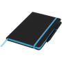 Noir Edge medium notebook - Solid black/Blue