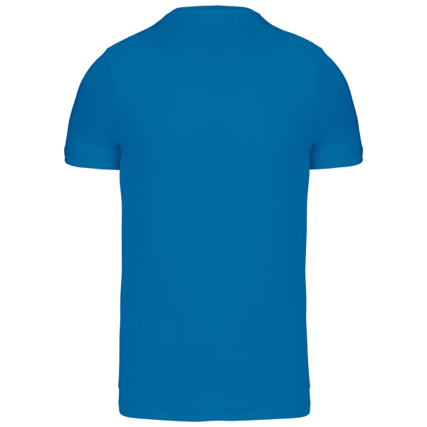 T-shirt V-hals korte mouwen Tropical Blue M