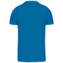 T-shirt V-hals korte mouwen Tropical Blue 3XL