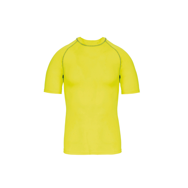 Surf-t-shirt kids Fluorescent Yellow 4/6 jaar