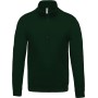 Sweater met ritshals Forest Green M