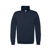 B&C ID.004 Cotton Rich Zipsweater Navy XL