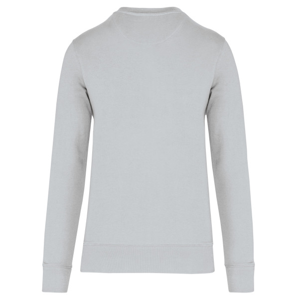 Ecologische sweater met ronde hals Snow Grey XL