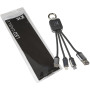 SCX.design C15 quatro light-up cable - Solid black/White
