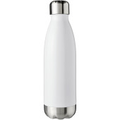 Arsenal 510 ml vacuum insulated bottle - White