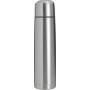 Stainless steel double walled flask Quentin gun metal