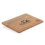 Cork secure RFID slim wallet, brown