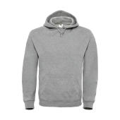 ID.003 Cotton Rich Hooded Sweatshirt - Heather Grey - 5XL