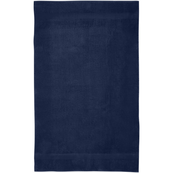 Evelyn 450 g/m² cotton towel 100x180 cm - Navy