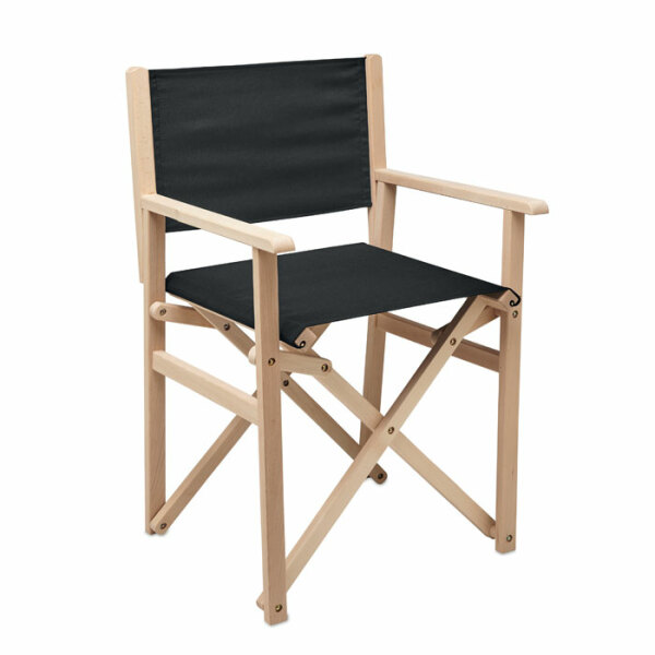 RIMIES - Opvouwbare houten strandstoel