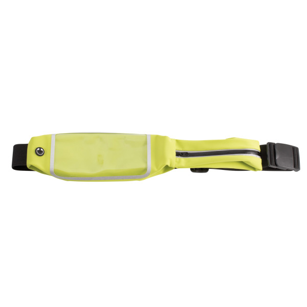 Heuptas voor smartphone dubbele zak Fluorescent Yellow One Size