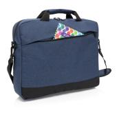 Trend 15” laptop taske, marine blå, sort