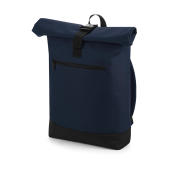 Roll-Top Backpack - French Navy - One Size
