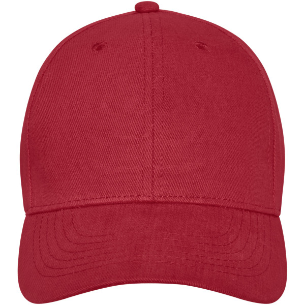 Davis 6 panel cap - Red
