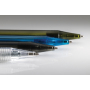 GRS RPET X8 transparante pen, groen