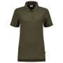 Poloshirt Fitted Dames 201006 Army XS