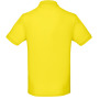 Men's organic polo shirt Solar Yellow L