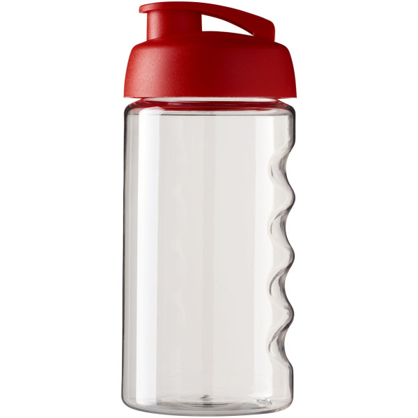 H2O Active® Bop 500 ml flip lid sport bottle - Transparent/Red