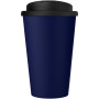 Americano® Recycled 350 ml geïsoleerde beker - Blauw/Zwart