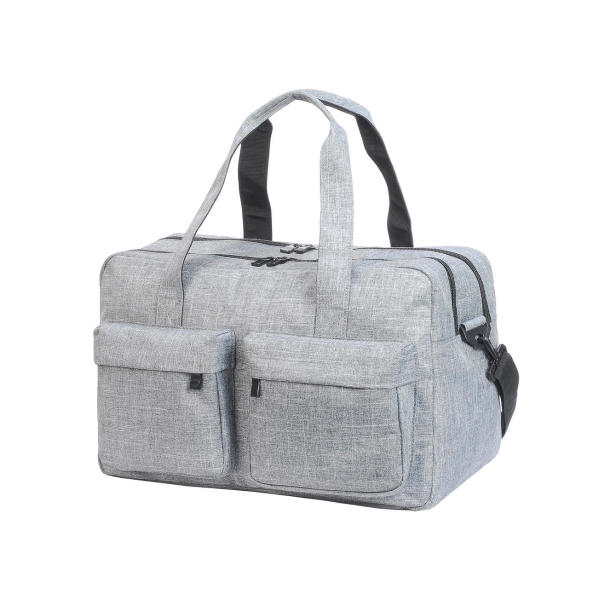 Mykonos Travel Bag - Charcoal Melange