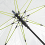 AC golf umbrella FARE®-Pure - transparent-lime