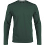 T-shirt ronde hals lange mouwen Forest Green 3XL