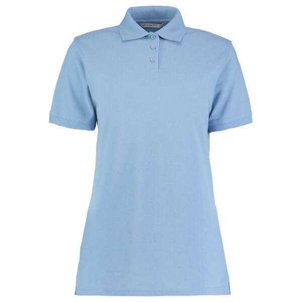 Ladies Klassic Poly/Cotton Piqué Polo Shirt, Light Blue, 8, Kustom Kit