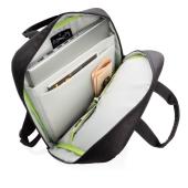 Soho business RPET 15.6"laptop rugtas PVC vrij, zwart, groen