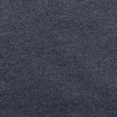 Iqoniq Denali gerecycled katoen sweater ongeverfd, heather navy (L)