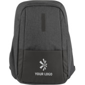 PVC laptop rugtas Aliza zwart