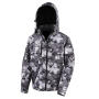 Camo TX Performance Hooded Softshell - Camo Charcoal - XS