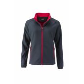 Ladies' Promo Softshell Jacket - iron-grey/red - S